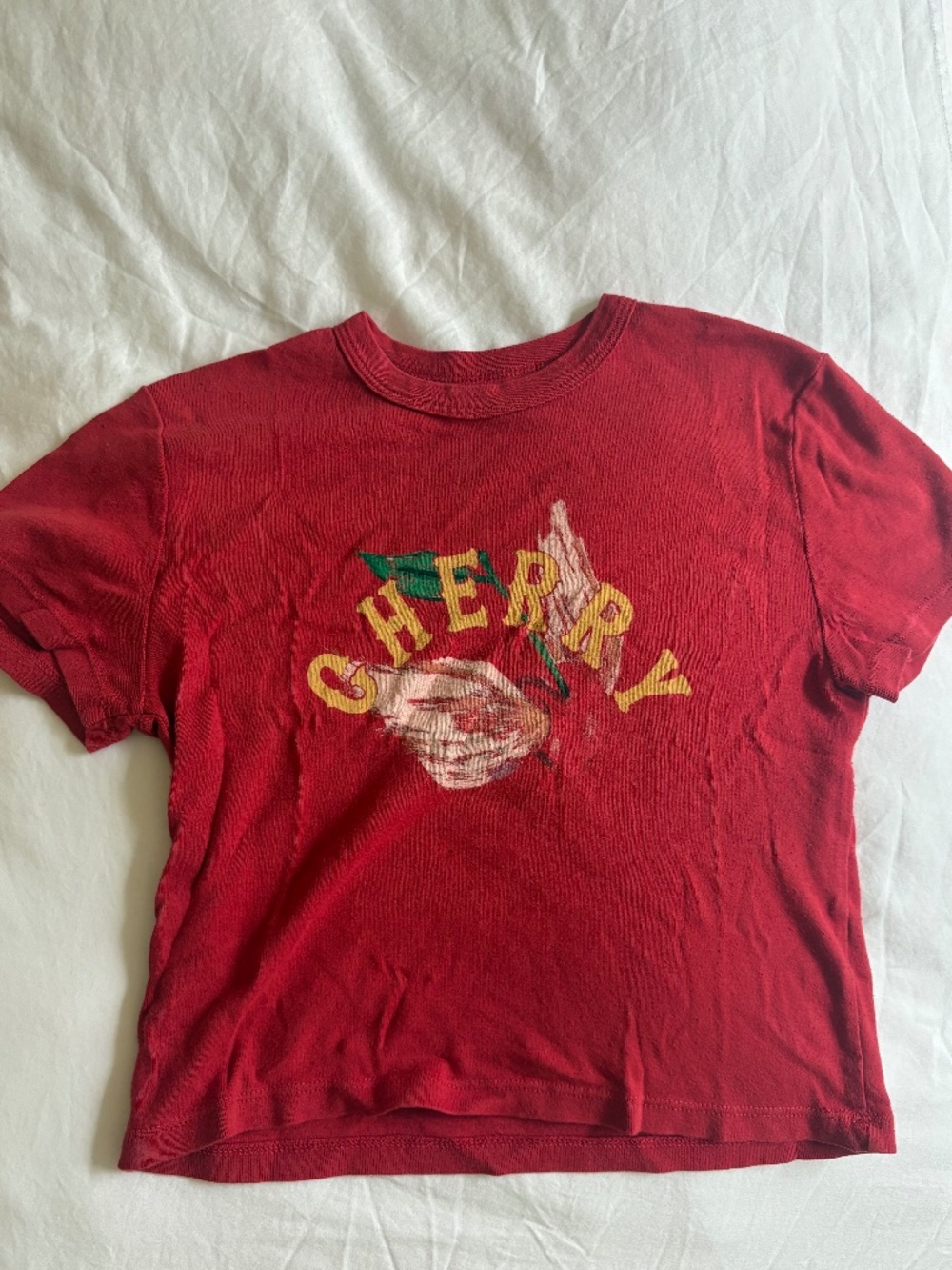 Cherry LA Baby Tee